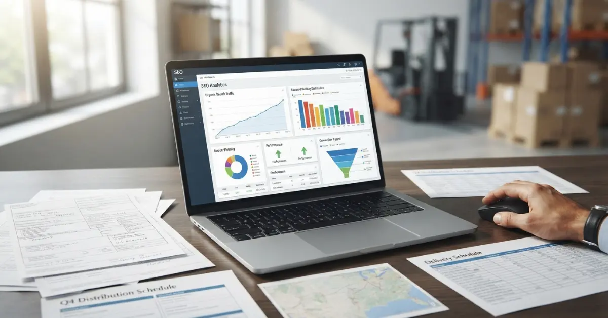 AI SEO services for logistics